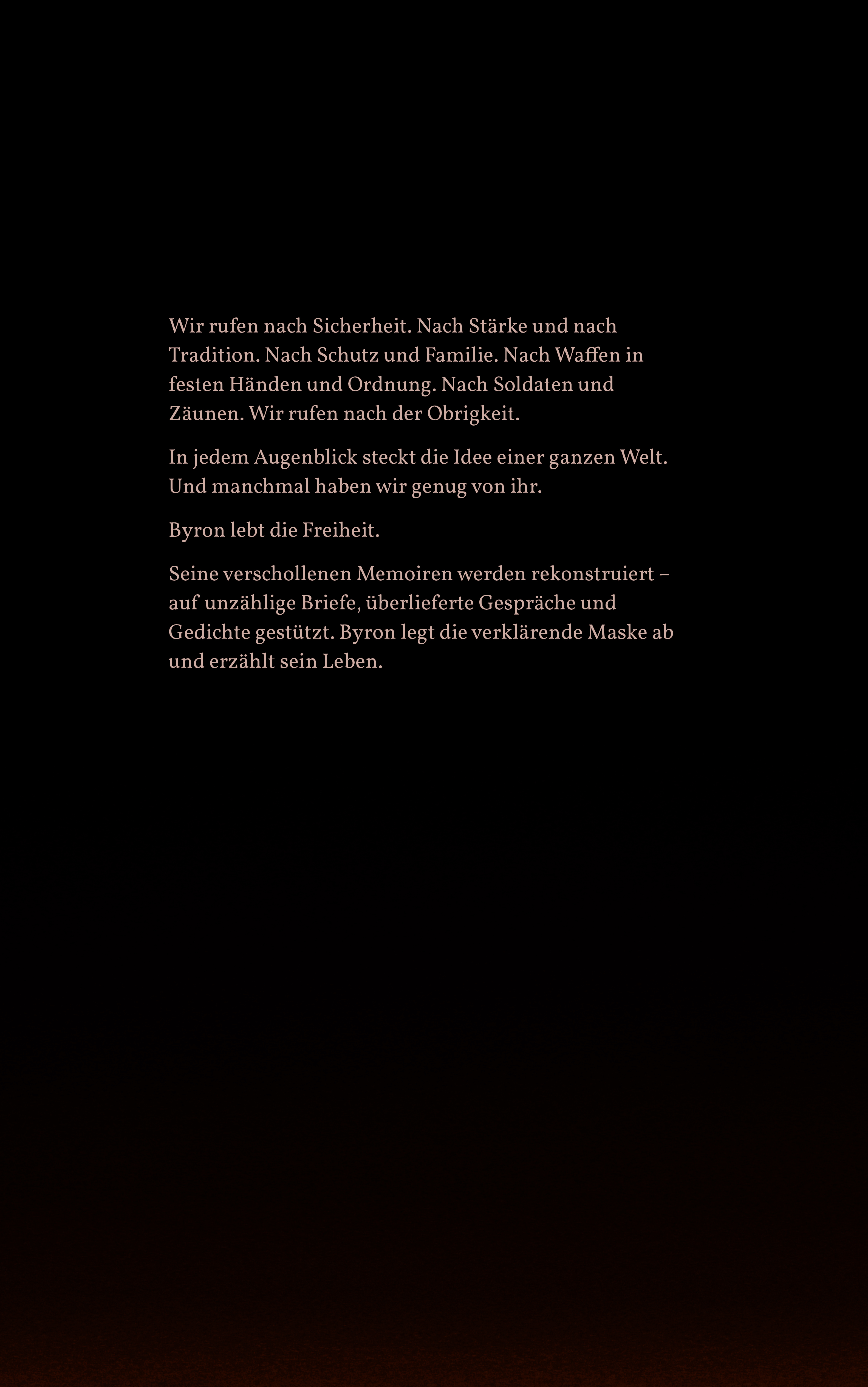 Rückenansicht „Byron“